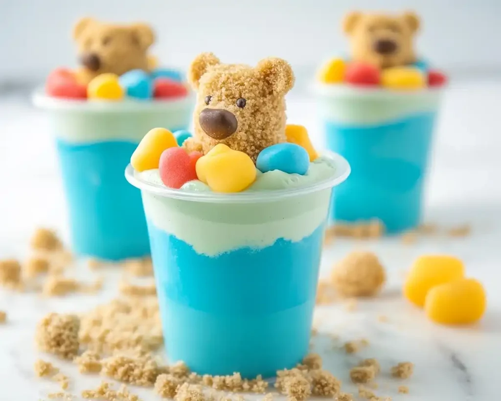 Beach Bear Dirt Cups