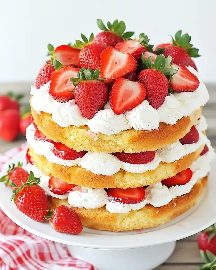 Best Cake For Strawberry Shortcake