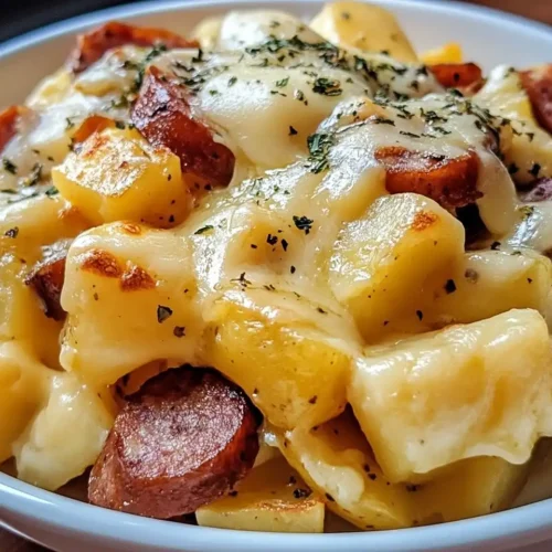 Cheesy Ranch Potato Bake with Sausage