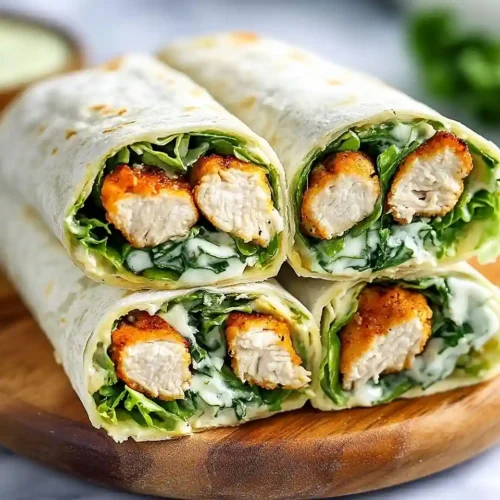 Chicken Caesar Wraps