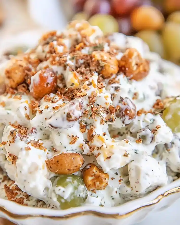 Chicken salad chick grape salad Recipe