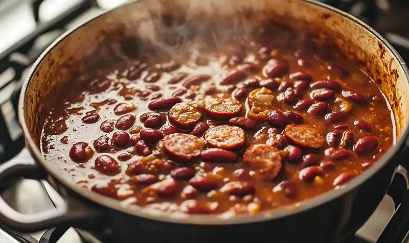 Red Beans and Rice Recipe 4 Cooking red beans and rice recipe