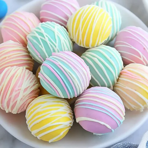 Easter Egg Oreo Cookie Balls 2 Easter Egg Oreo Cookie Balls