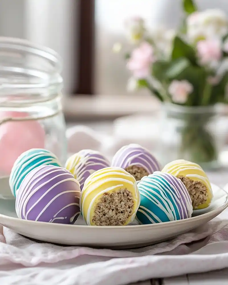 Easter Egg Oreo Cookie Balls 3 Easter Egg Oreo Cookie Balls recipe
