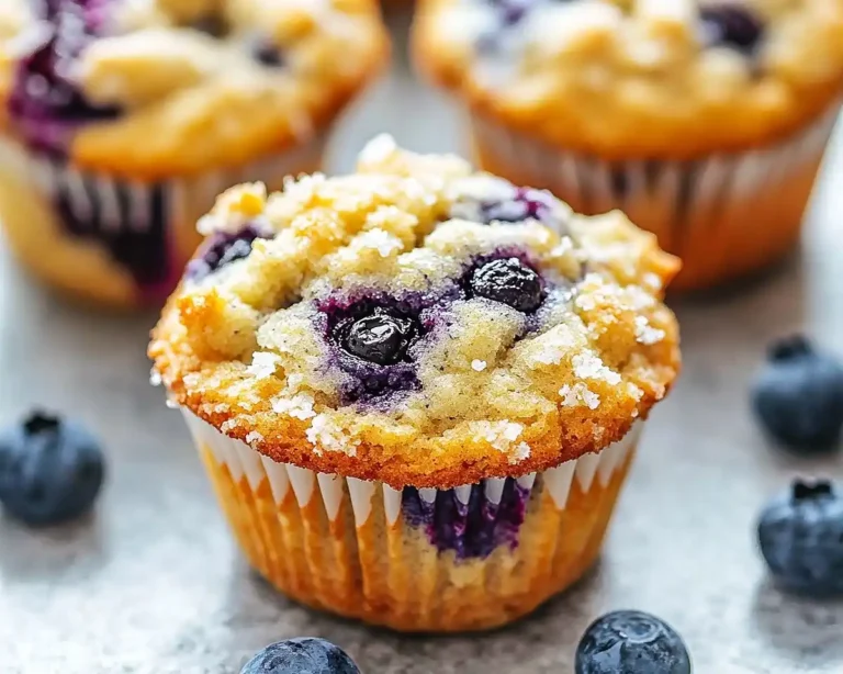 Easy Blueberry Muffins
