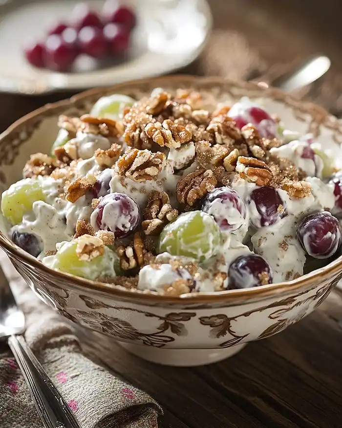 Creamy Grape Salad 5 Easy Copycat Grape Salad