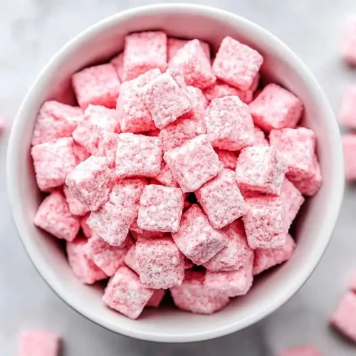 Fluffy Strawberry Shortcake Puppy Chow 2 Fluffy Strawberry Shortcake Puppy Chow