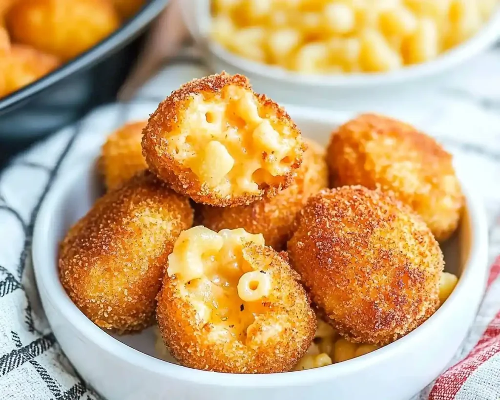 Fried Mac and Cheese Bites