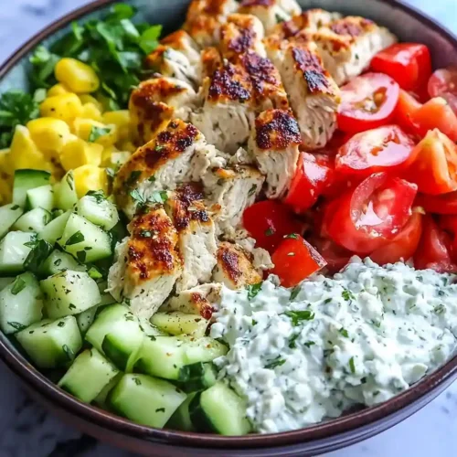 Greek Chicken Bowls