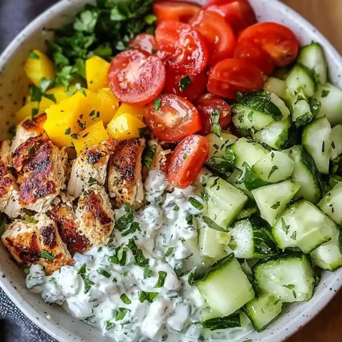 Greek Chicken Bowls