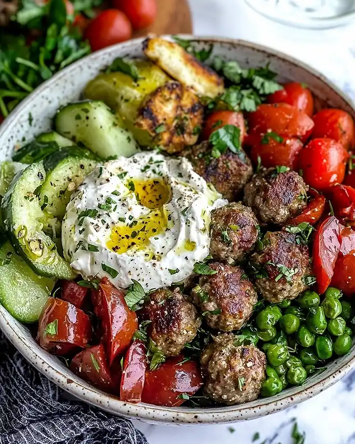 Greek Potato Bowl