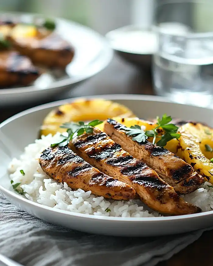 Hawaiian Chicken with Coconut Rice 5 Hawaiian Chicken with Coconut Rice Recipe