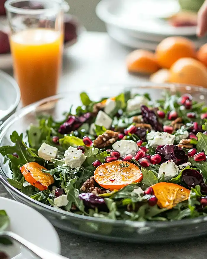 Healthy Winter Salad with Pomegranate 5 Healthy Winter Salad with Pomegranate