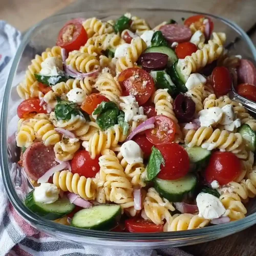 High-Protein Italian Pasta Salad