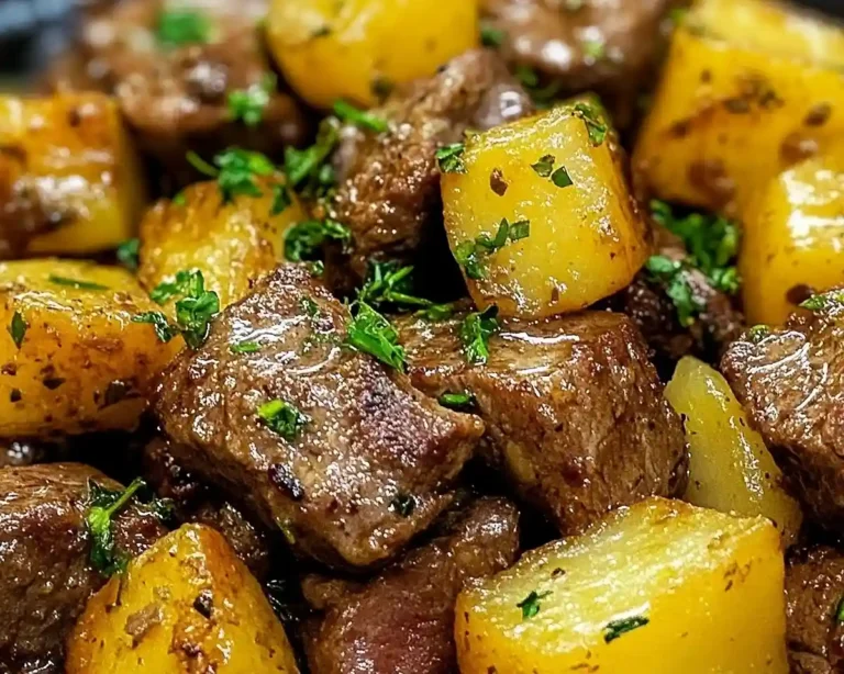 High Protein Slow Cooker Garlic Butter Beef Bites