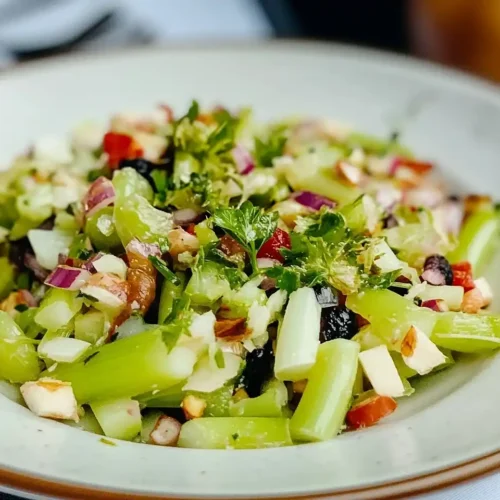 Hotel Citadel Celery Salad