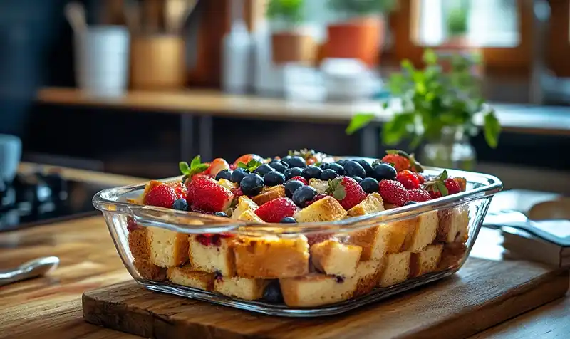 How to Make Berry French Toast Casserole
