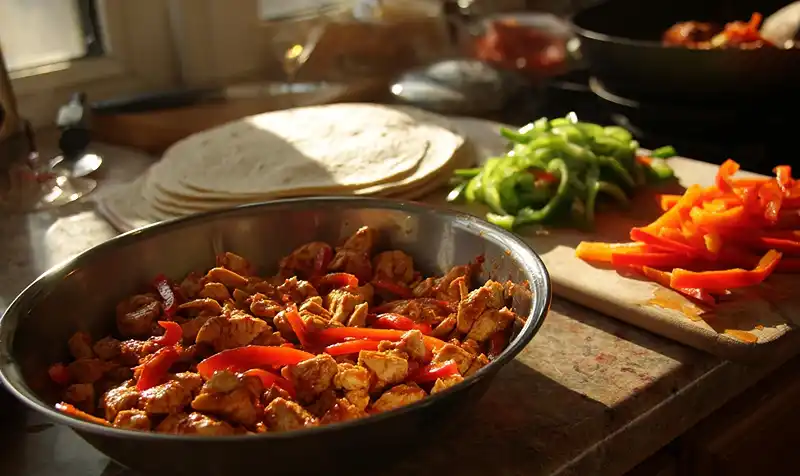 Chili Chicken Wraps 4 How to Make Chili Chicken Wraps