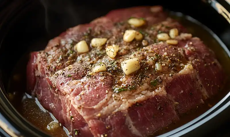 How to Make Crispy Slow Cooker Corned Beef