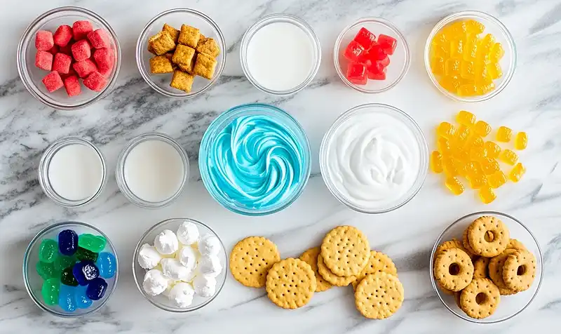 Ingredients for Beach Treats For Kids