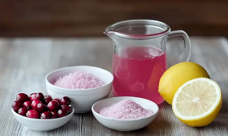 Ingredients for Dr Oz Pink Gelatin Recipe