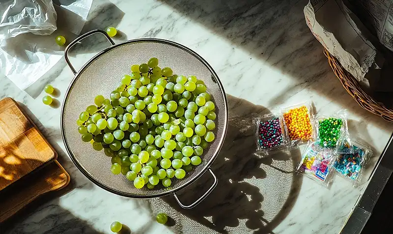 Ingredients for Kool-Aid Grapes