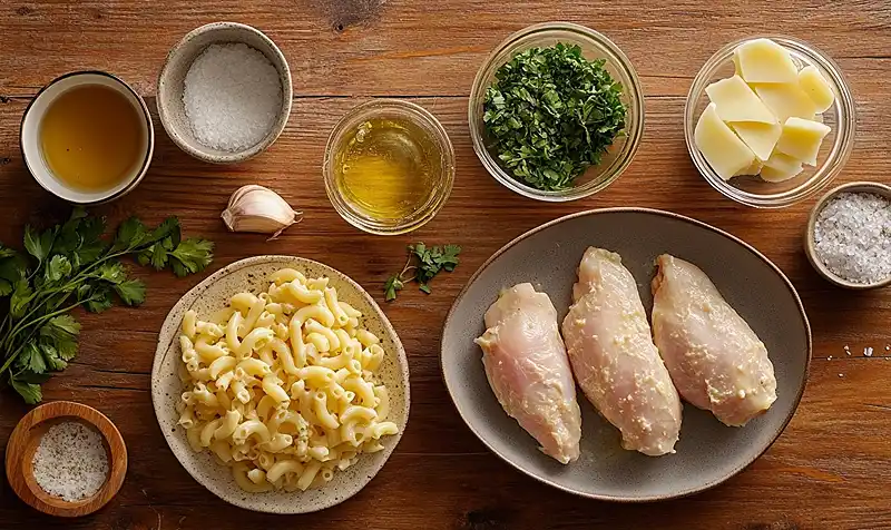 Ingredients for Lunch Recipes With Chicken