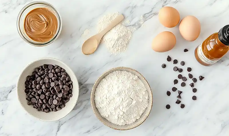 Ingredients for Peanut Butter Muffins