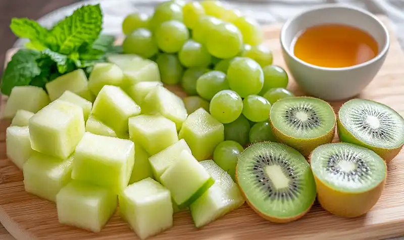 Ingredients for St. Patrick’s Day Brownie Trifle