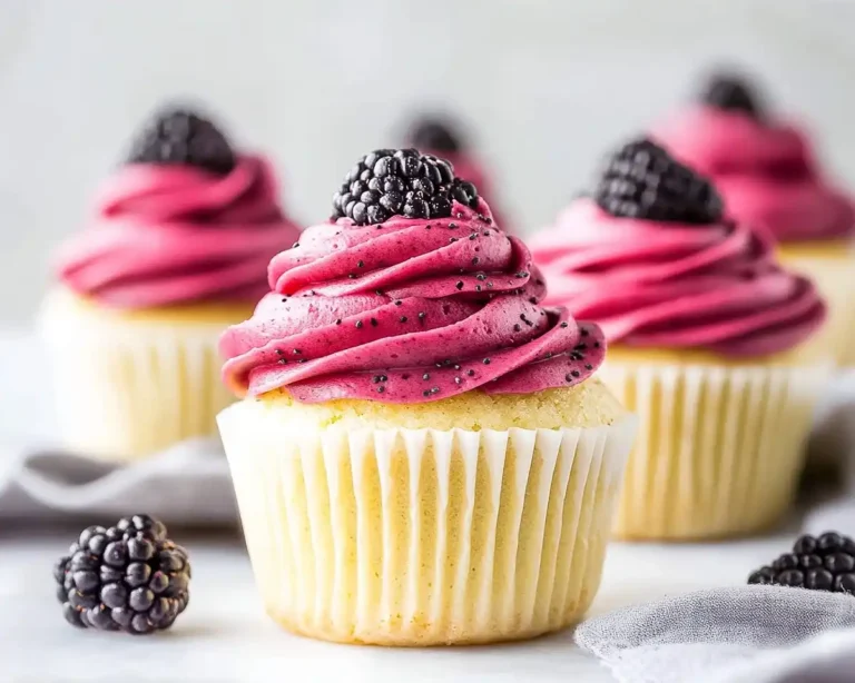 Lemon Poppy Seed Cupcakes