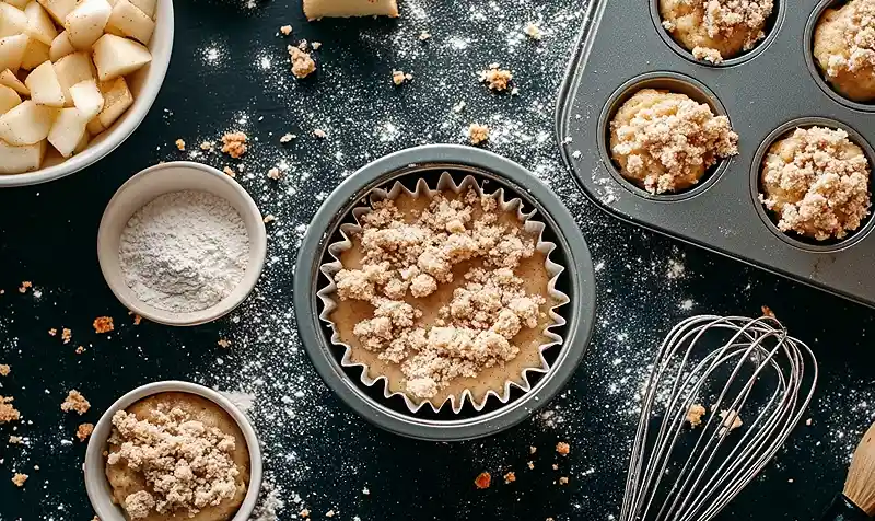 Making Apple Cinnamon Muffins