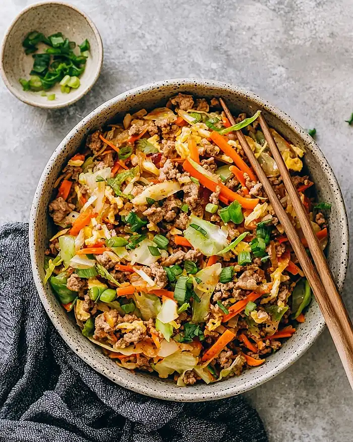 Nutritious Meal Prep Egg Roll Bowl (Gluten Free & Dairy Free) 5 Nutritious Meal Prep Egg Roll Bowl Recipe