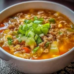 One-Pot Egg Roll Soup