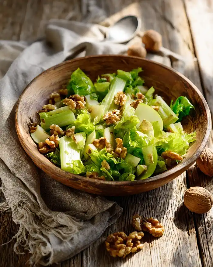 Crunchy Celery Apple Walnut Salad (So Easy!) 5 Quick Celery Apple Walnut Salad