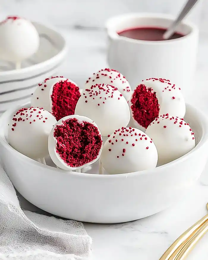 Red Velvet Cake Pops Recipe