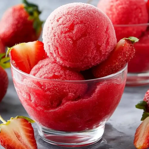 STRAWBERRY SORBET