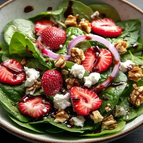 Spring Mix Salad with Balsamic Honey Dressing