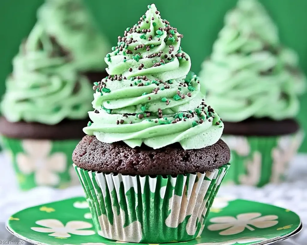 St Patrick’s Day Cupcakes