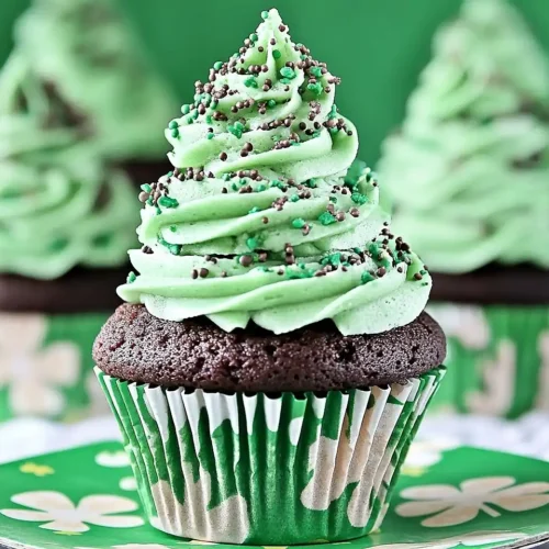 St Patrick’s Day Cupcakes