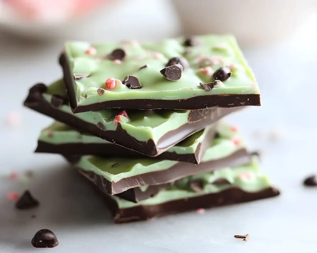 St. Patrick’s Day Mint Chocolate Bark