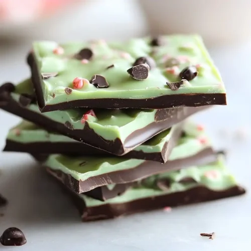 St. Patrick’s Day Mint Chocolate Bark