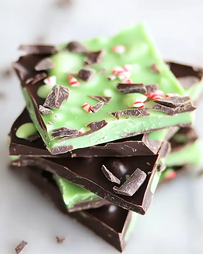 St. Patrick’s Day Mint Chocolate Bark recipe