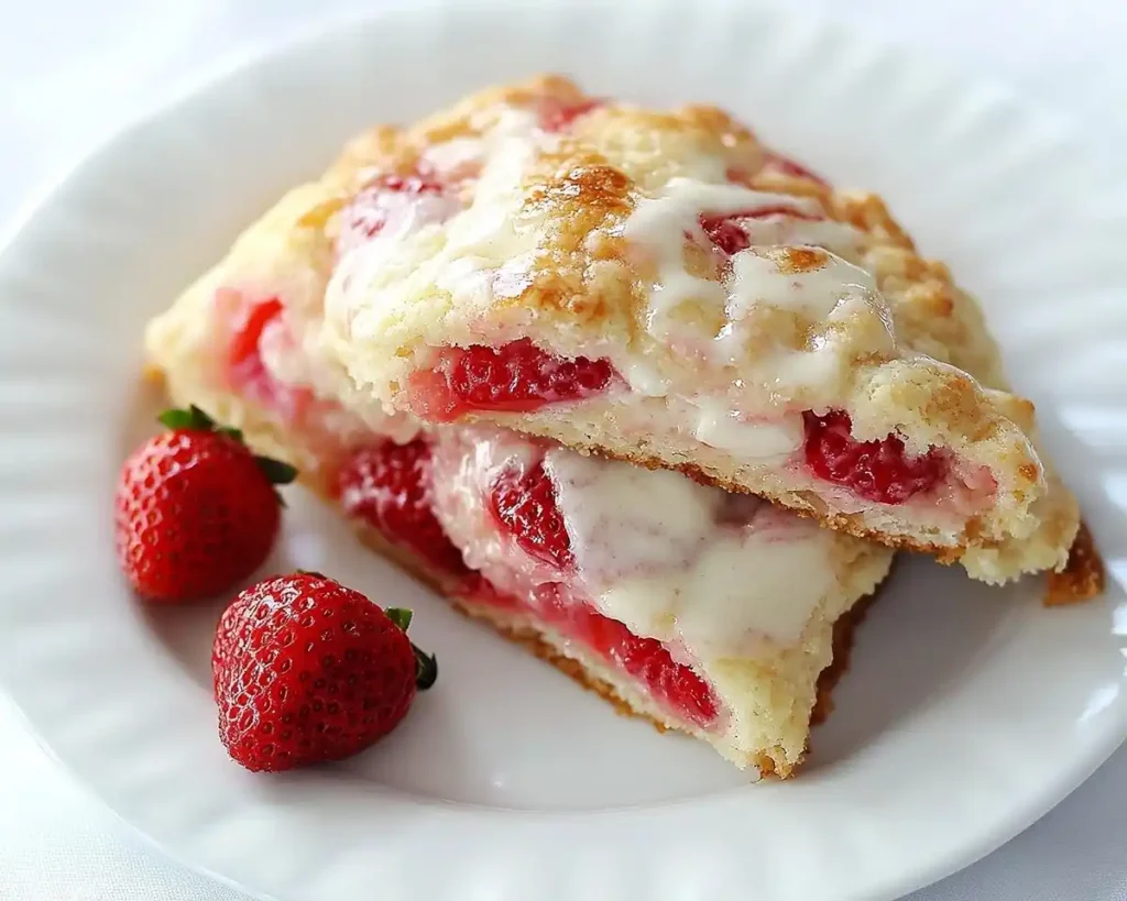 Strawberries and Cream Scones
