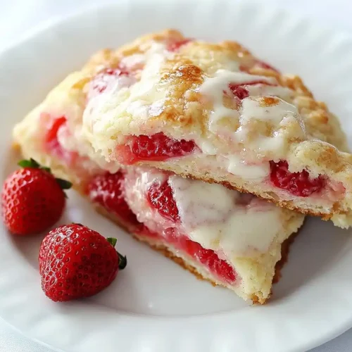 Strawberries and Cream Scones