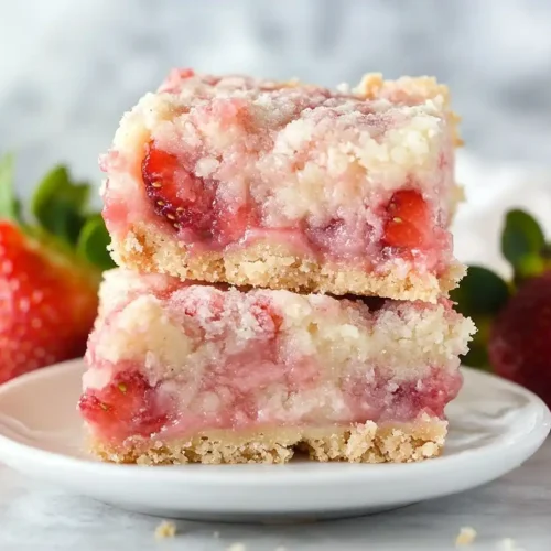 Strawberry Pie Bars