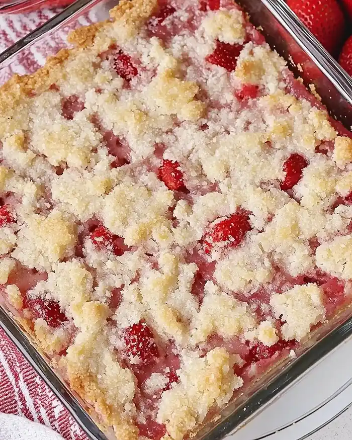 Strawberry Pie Bars Recipe