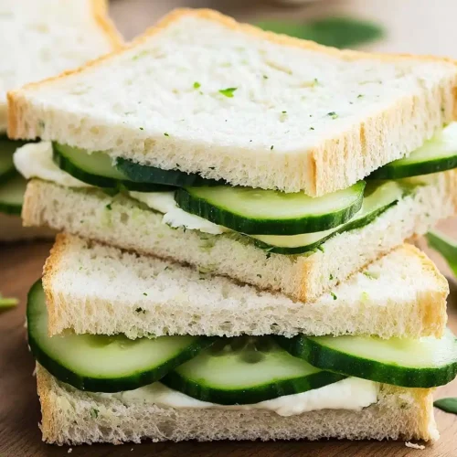 Tea Party Cucumber Sandwiches Recipe 2 Tea Party Cucumber Sandwiches Recipe
