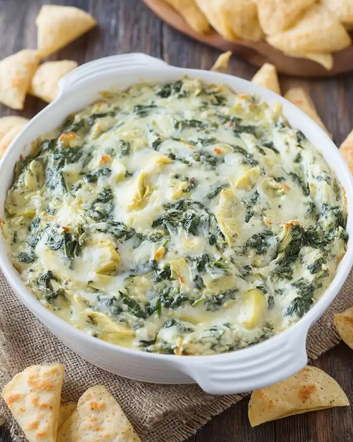 The Best spinach artichoke dip