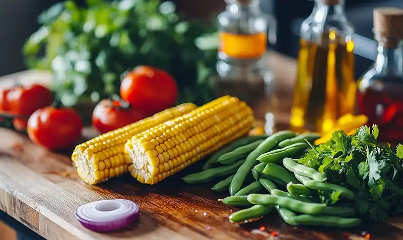 Spring Chopped Salad Recipe 3 Vegetable Salads For Parties