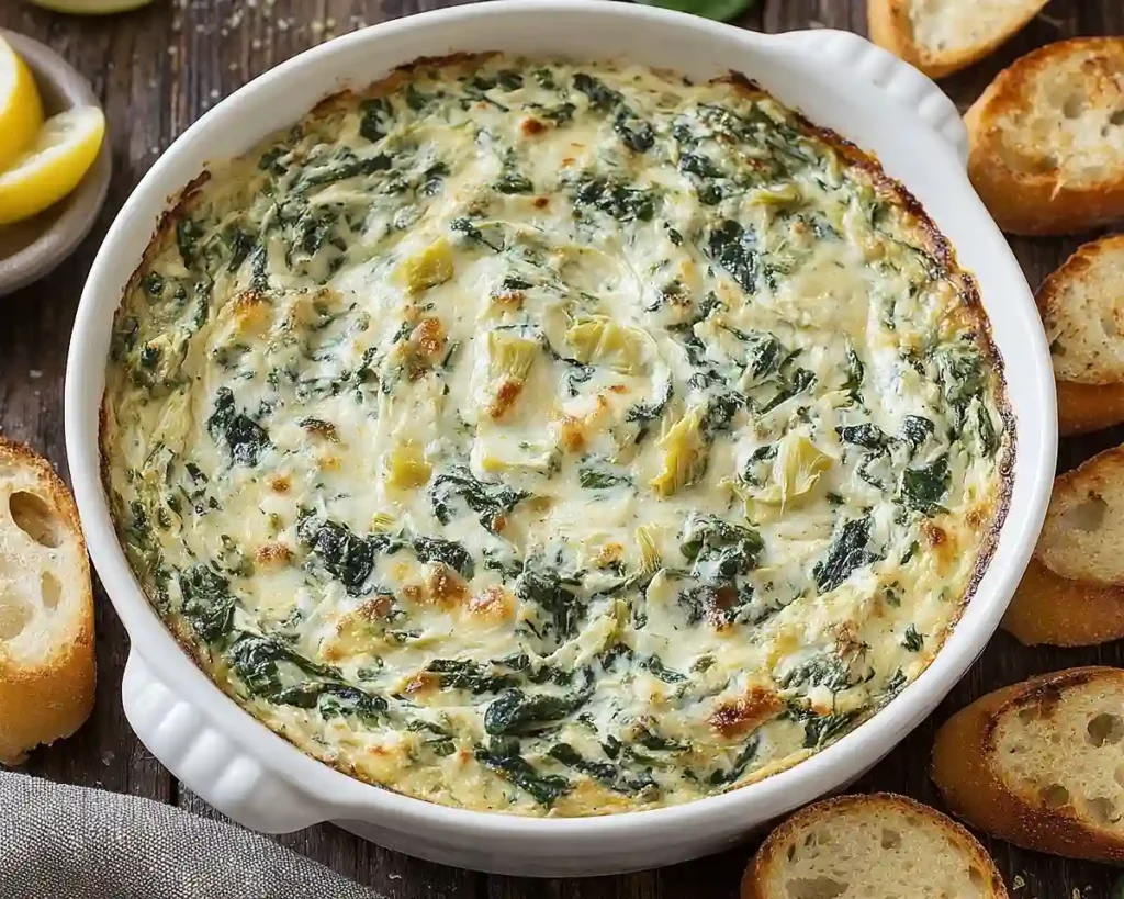 spinach artichoke dip